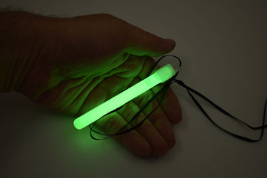 4 inch 10mm Green Glow Sticks- 25 Per Package